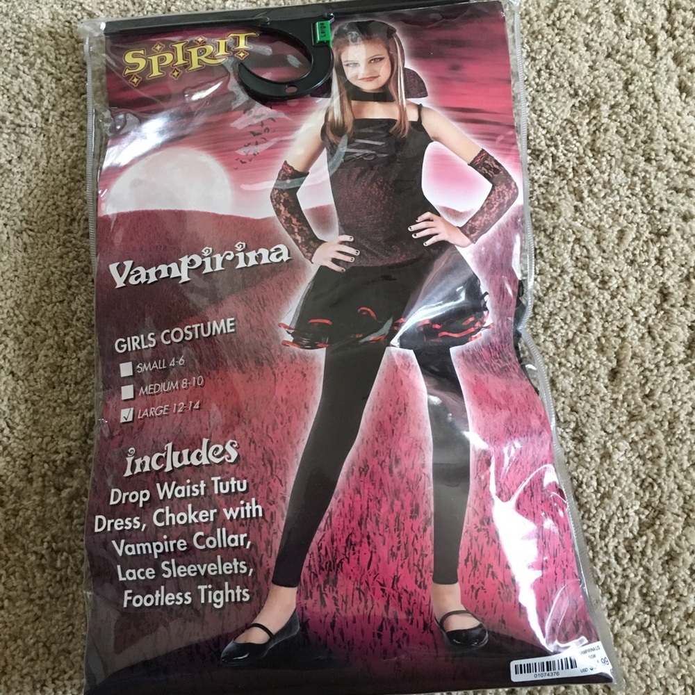 girls vampire princess Halloween costume